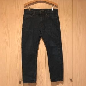 Banana republic slim straight crop jean 33x30